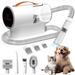 AIRROBO PG100 Pet Grooming Vacuum Kit - 12000Pa Shedding Solution, Quiet, 2L