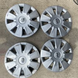 Metal Toyota Hub Caps