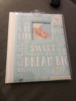 Lil Peach First 5 Years Baby Boy Record Book