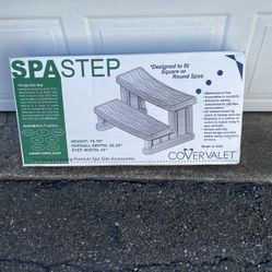 Spa Step By Cover Valet