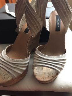 Ann Taylor Marley Cork Wedge