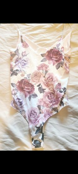 Rage Floral Body Suite Silk Fabric 