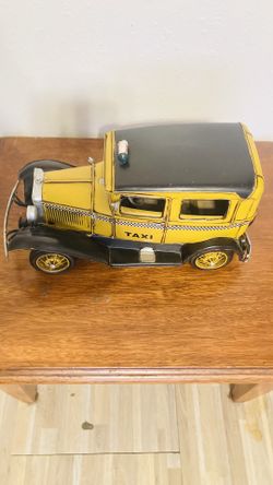 Handmade Antique Model Kit Car - 1931 Ford Taxi