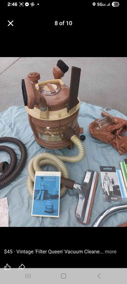 Retro / Vintage / Antique / Collectible!!! Working Vacuum! 'Filter Queen'