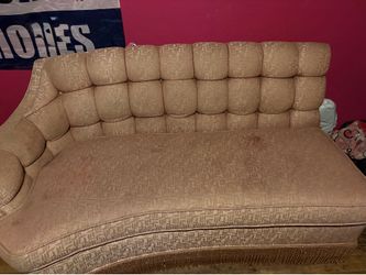 Couch with fringe
