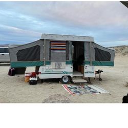 pop up camper colem 1993