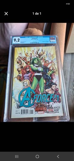 A-Force #1 Marvel Comics CGC 9.2