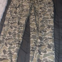 VANS mens camo baggy pants