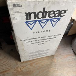 Andreae paint booth filter 30” x 36”