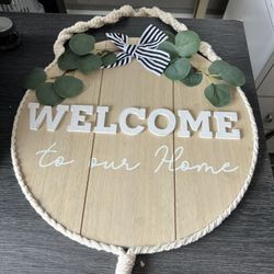 Welcome Sign 