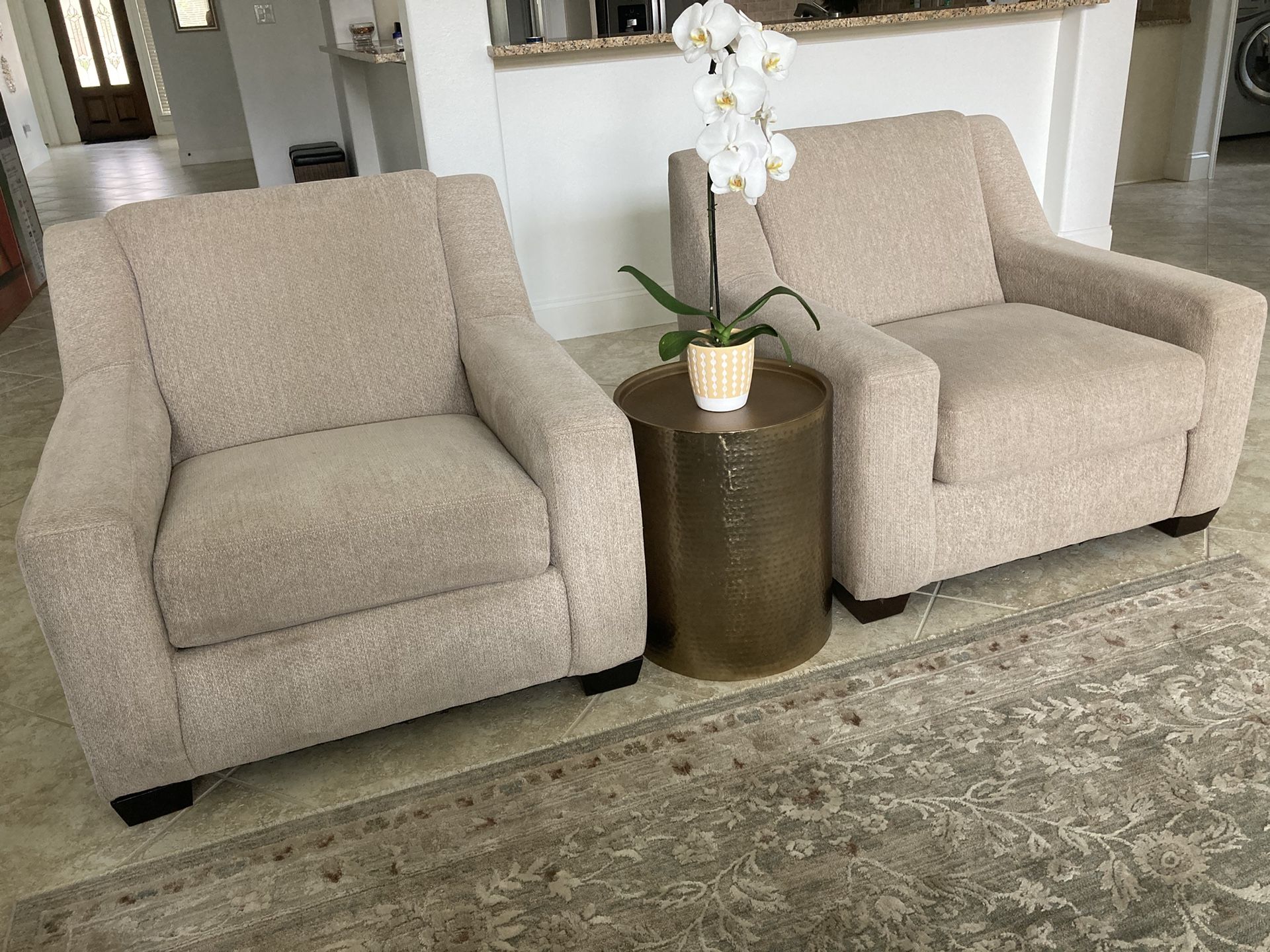 Two Accent Chairs. Each $100