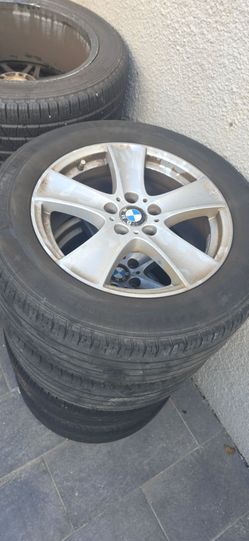 2013 X5 E70 18" factory rims/ wheels with tires and sensors