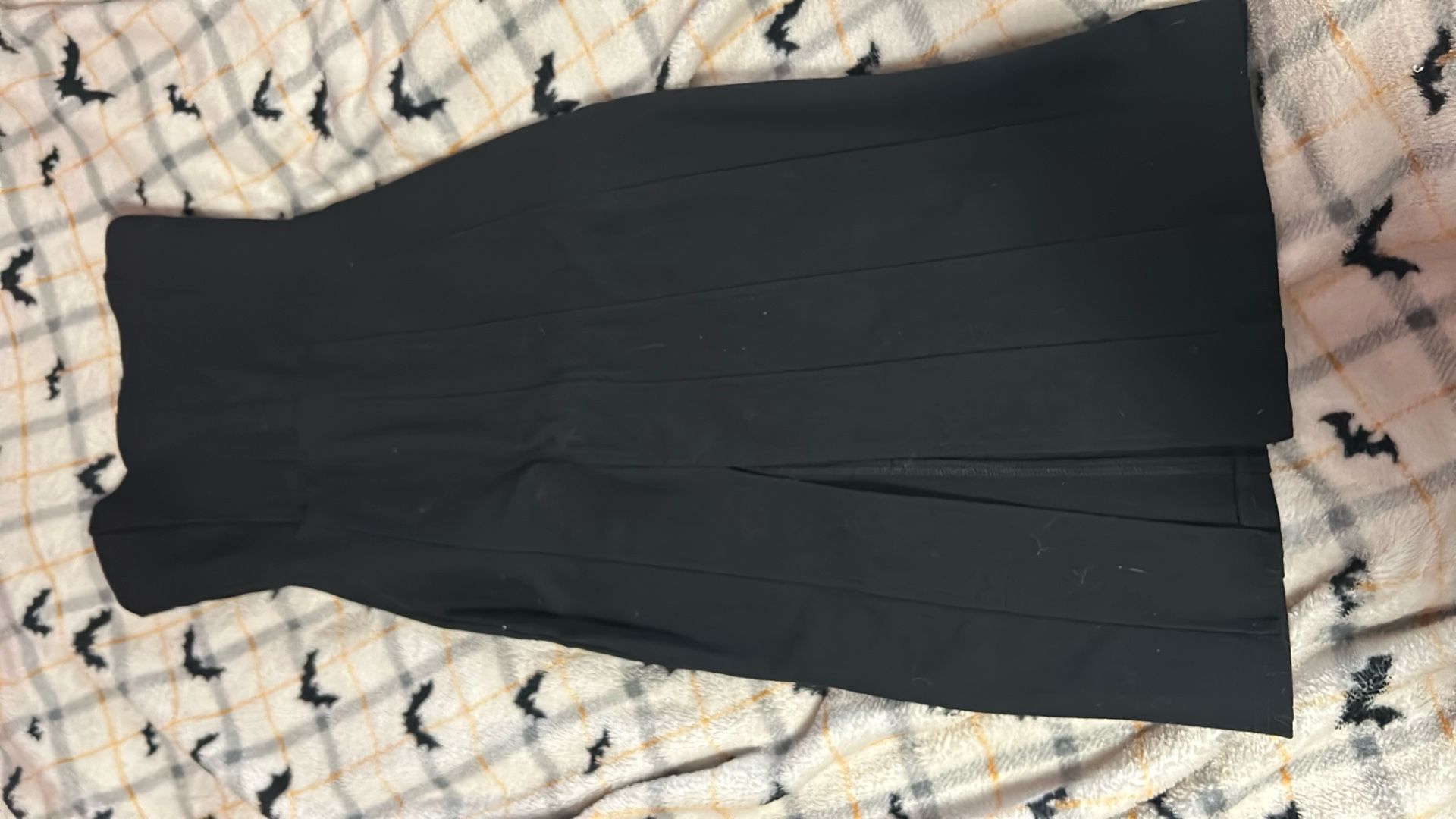 Black Corset Midi Dress