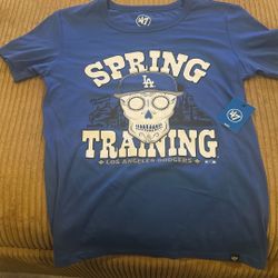 Girls Youth Dodger’s Spring Training Sugar Skull Shirt 