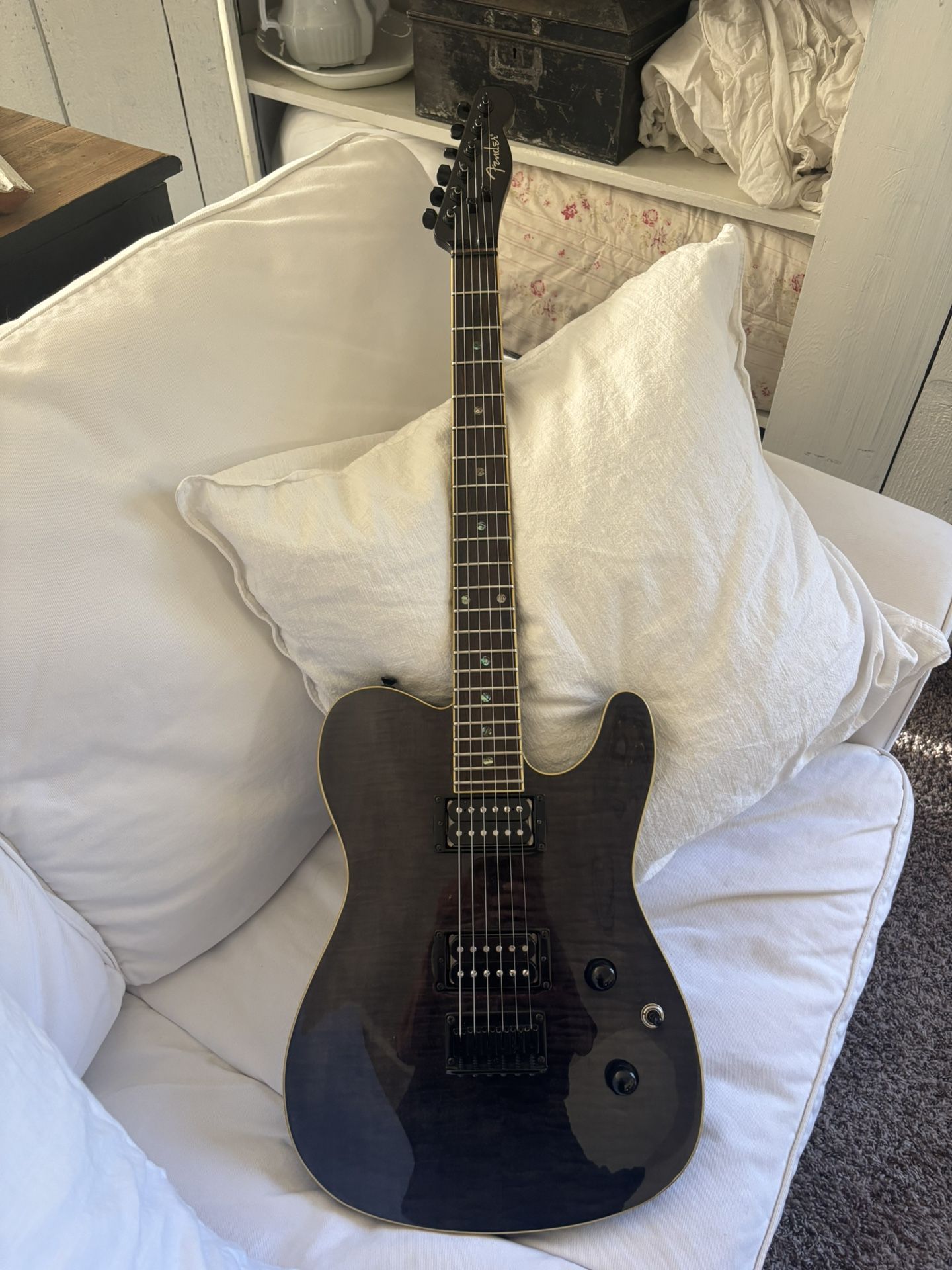 2003 Fender Telecaster FMT HH Special Edition Custom Transparent Ebony