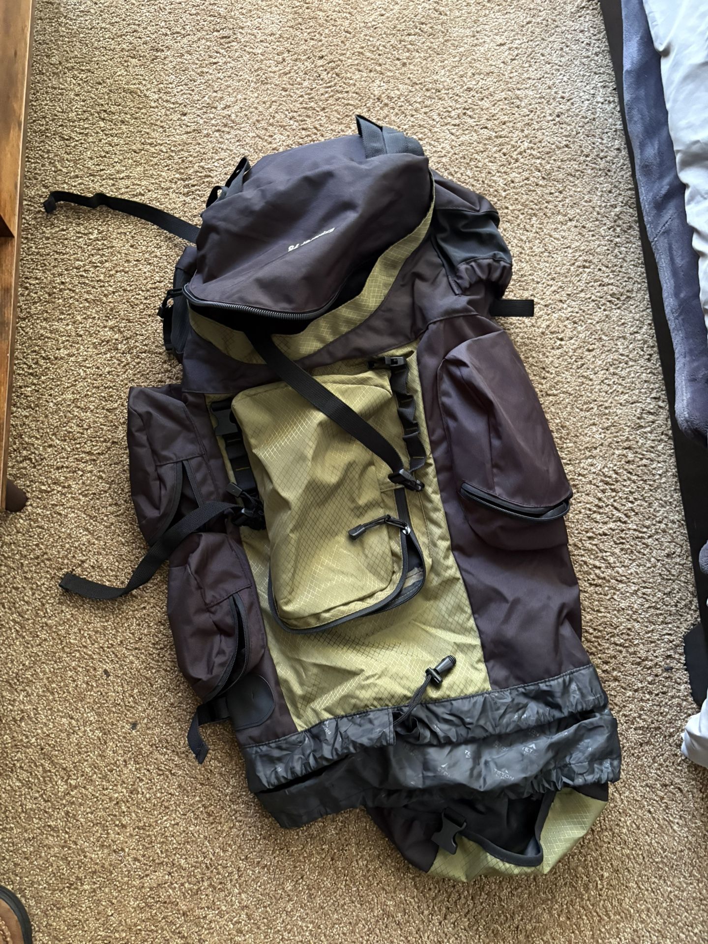 Teton Sports 75 Liter Backpacking Pack 