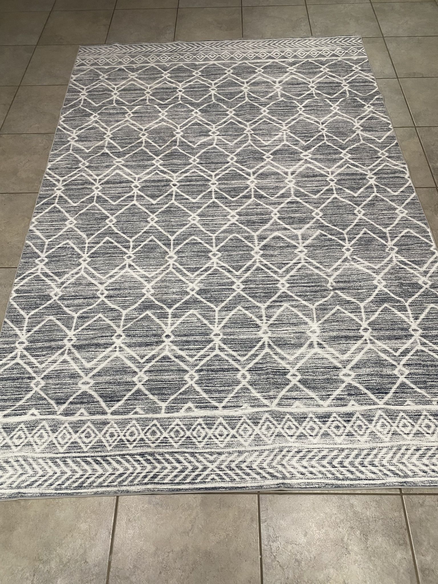 6x9 Washable Area Rug New