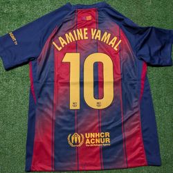 Barcelona Home Jersey 2025/26 Barcelona Jersey Lamine Yamal Jersey 