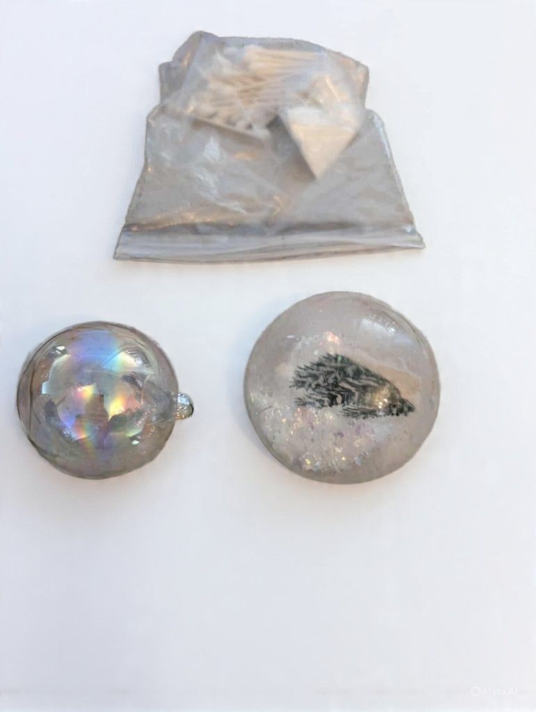 DIY Christmas ornaments and supplies