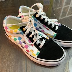 Vans Shoes Checkered M Sz 5 / W 6.5 Worn Once