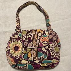 Vera Bradley Edie Handbag - Plum Crazy