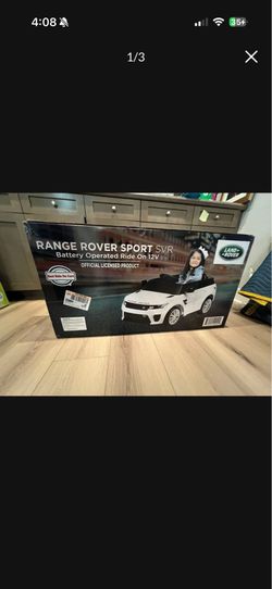 Brand New Range Rover Sport SVR 12V Ride-On Car – Licensed Land Rover