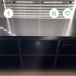 Table With Shelves 60 (L) x 22 (W) x 29 (H)