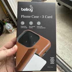 Bellroy Phone Case. Fits Up To 3 Cards 
