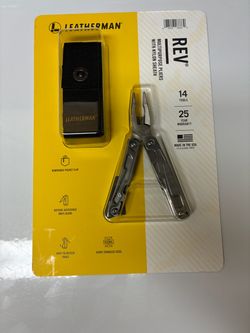 Leatherman Rev MultiPurpose 14 Tools with Nylon Sheath
