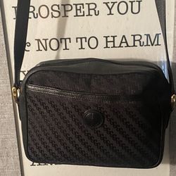 Vintage Black Coach Bag