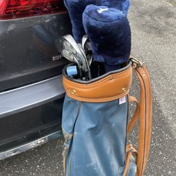 Golf Clubs - Full Set With Covers And Bag