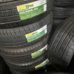 NEW FOUR TIRES 265/65/18/ TBB  $ 600