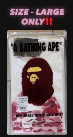Bape Shirt (Was $25 On Sale For $15, Sale Ends On Soon)