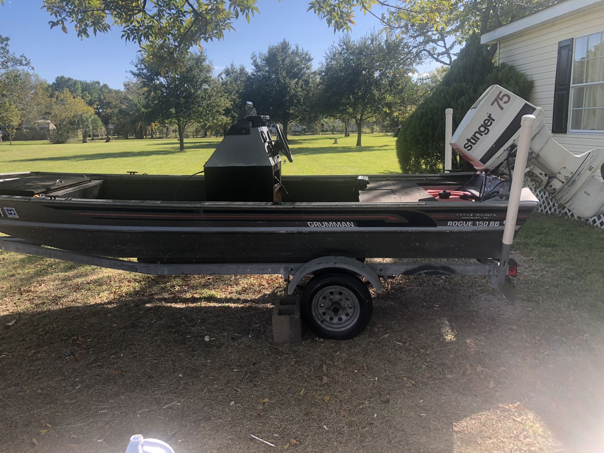 16’ aluminum boat