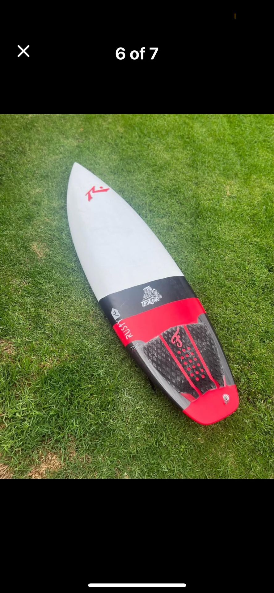 Rusty Surfboard