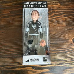 LA Kings Anze Kopitar & Dog “Kopita” Bobblehead – Retirement Collectible