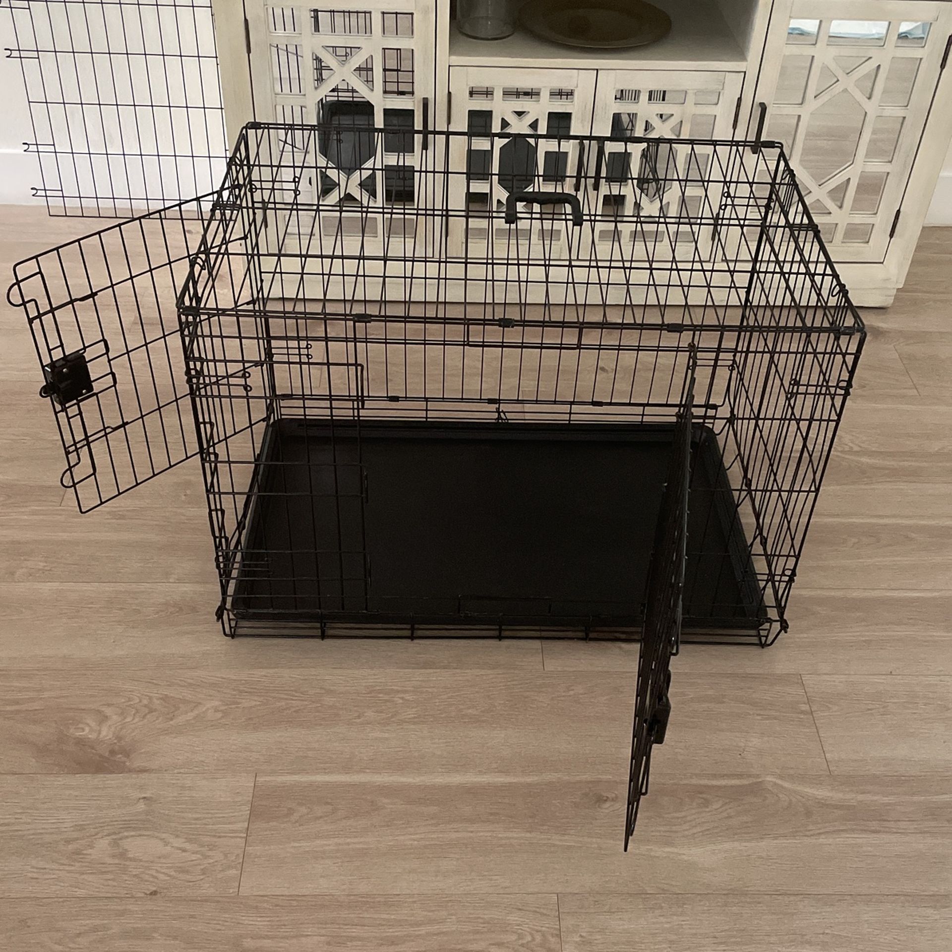 Large Dog Cage 36”Lx22”Wx25”H