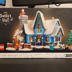 Brand New Lego 10293 Santa's Visit 1445 Pieces