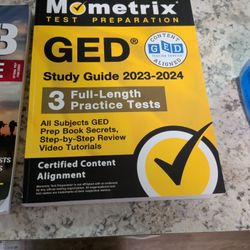 2026 ASVAB Study Guide And 2024 Mometric GED Study Guide