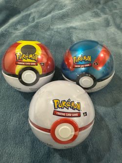 Factory Sealed G25/ E25/ D24 Pokeball Tins