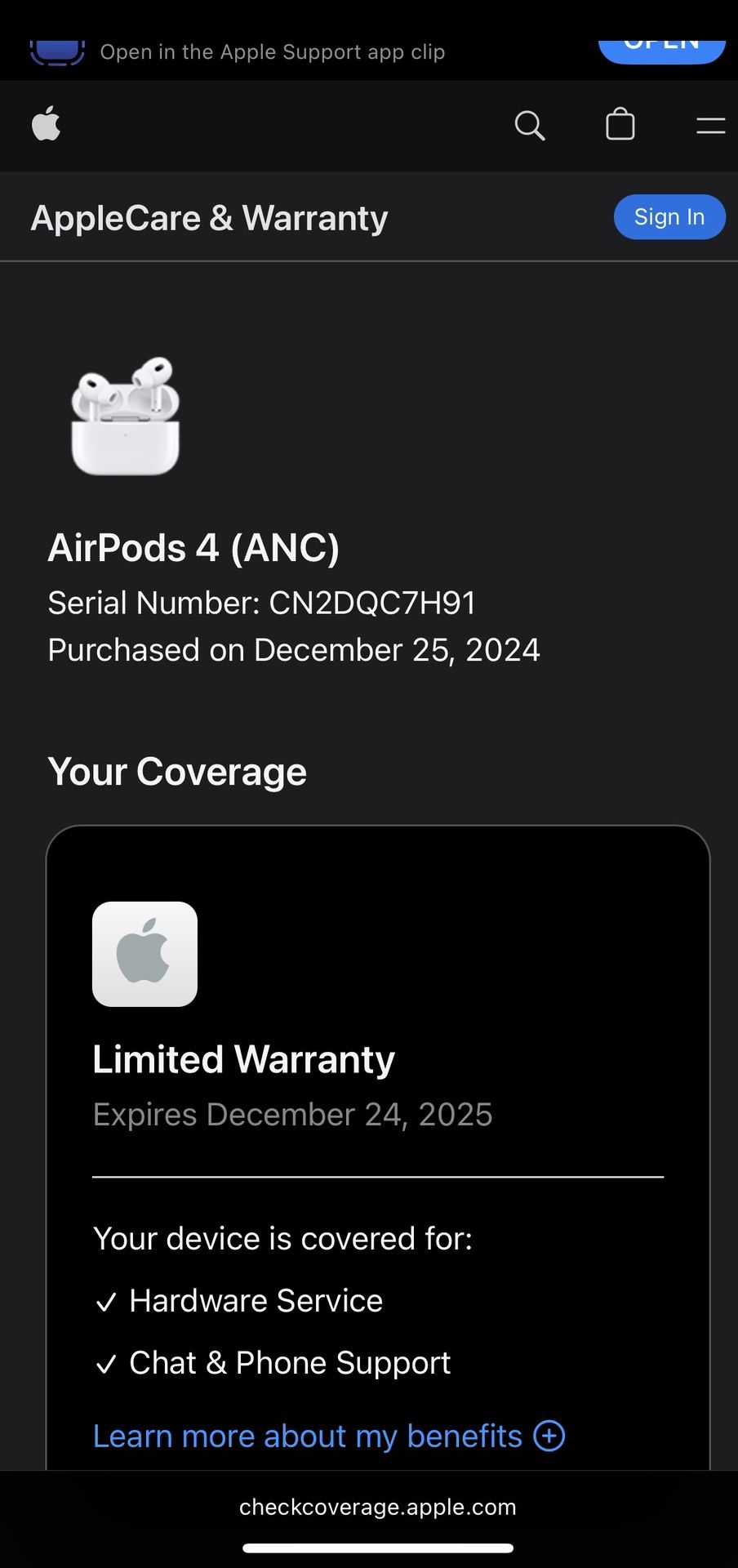 Apple Airpod Gen 4