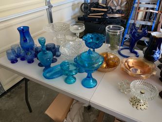 Lots of Vintage Glassware Pieces $15&up