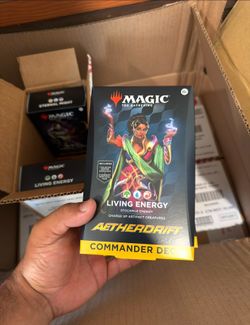 Magic The Gathering: Aetherdrift Commander Deck- Living Energy