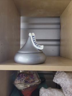 Hershey Kiss Candy Jar