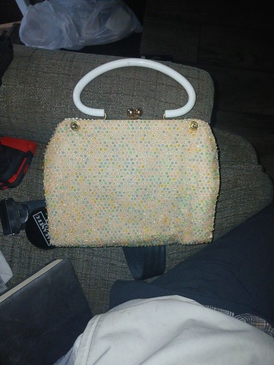 Vintage Bead Purse