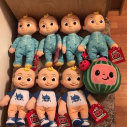 Cocomelon 8” Little Plush Doll $25 Each