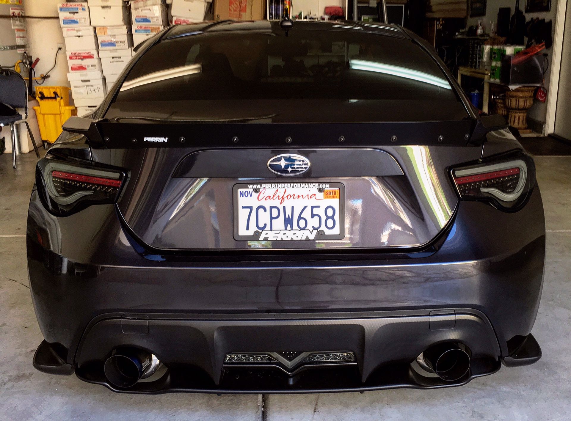 Subaru BRZ Limited Spoiler w/ Perrin Gurney Flap