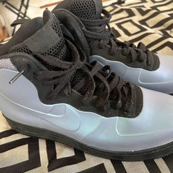 Nike Air Force 1 Foamposite Cup Light Carbon 11.5 Originales