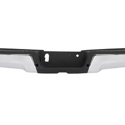 Rear Step Bumper Assembly Compatible with 2017-2022 Ford F-250 F-350 Super Duty w/Park Assist Hole Replace for FO1102387 HC3Z17906KA Back Bumper Assem