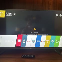LG 43” Ultra HD TV